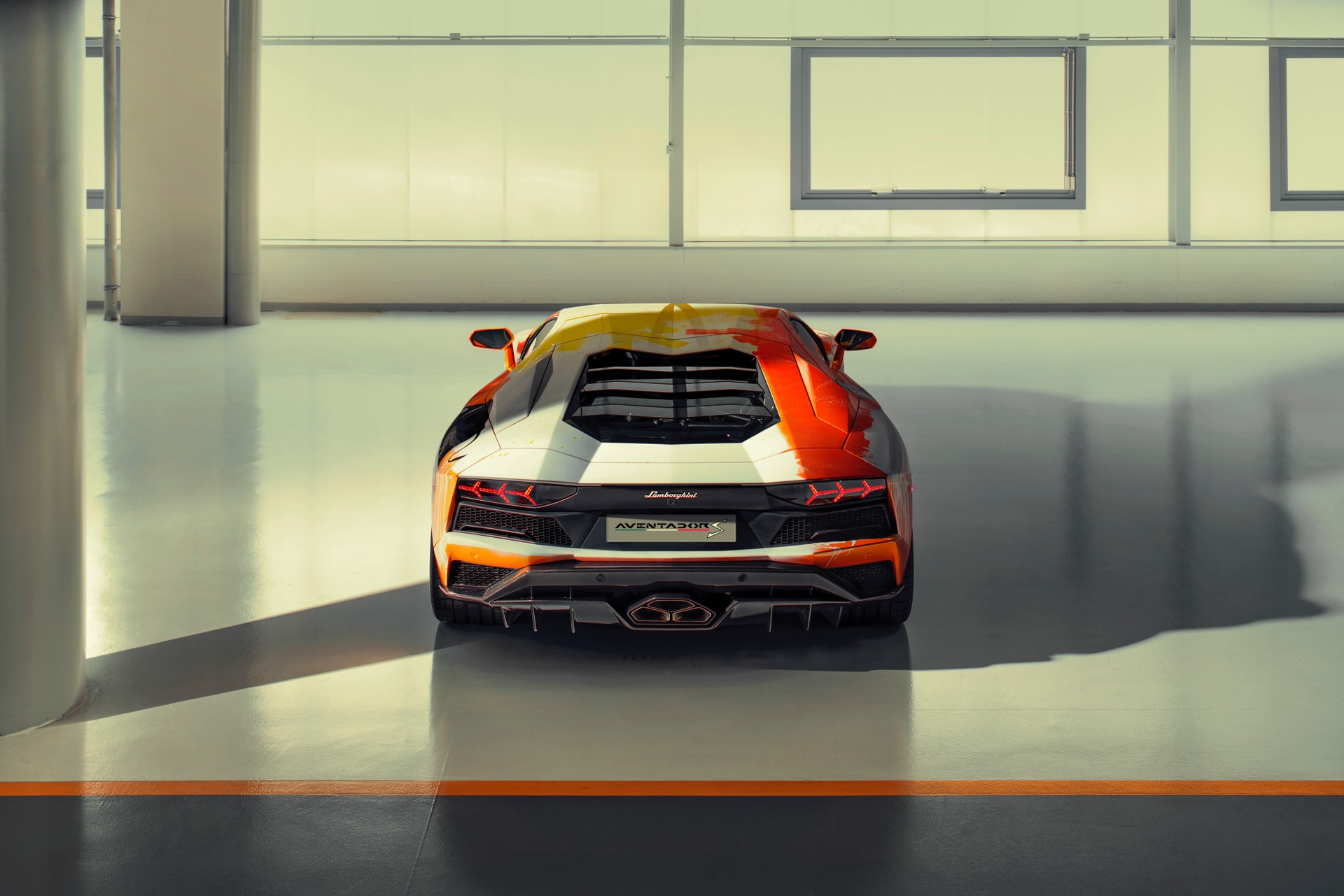 Skyler Grey Lamborghini Aventador S Art Car