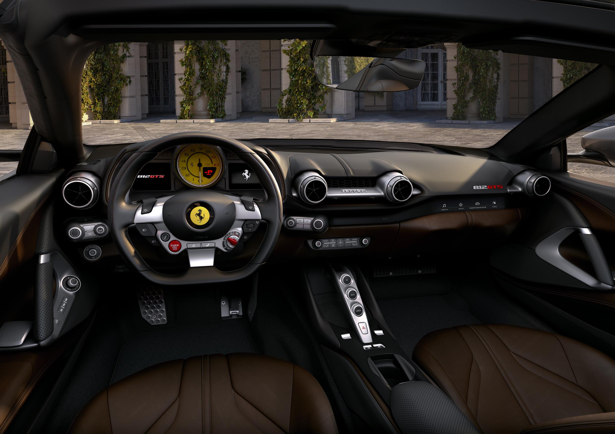 Ferrari 812 GTS Interior