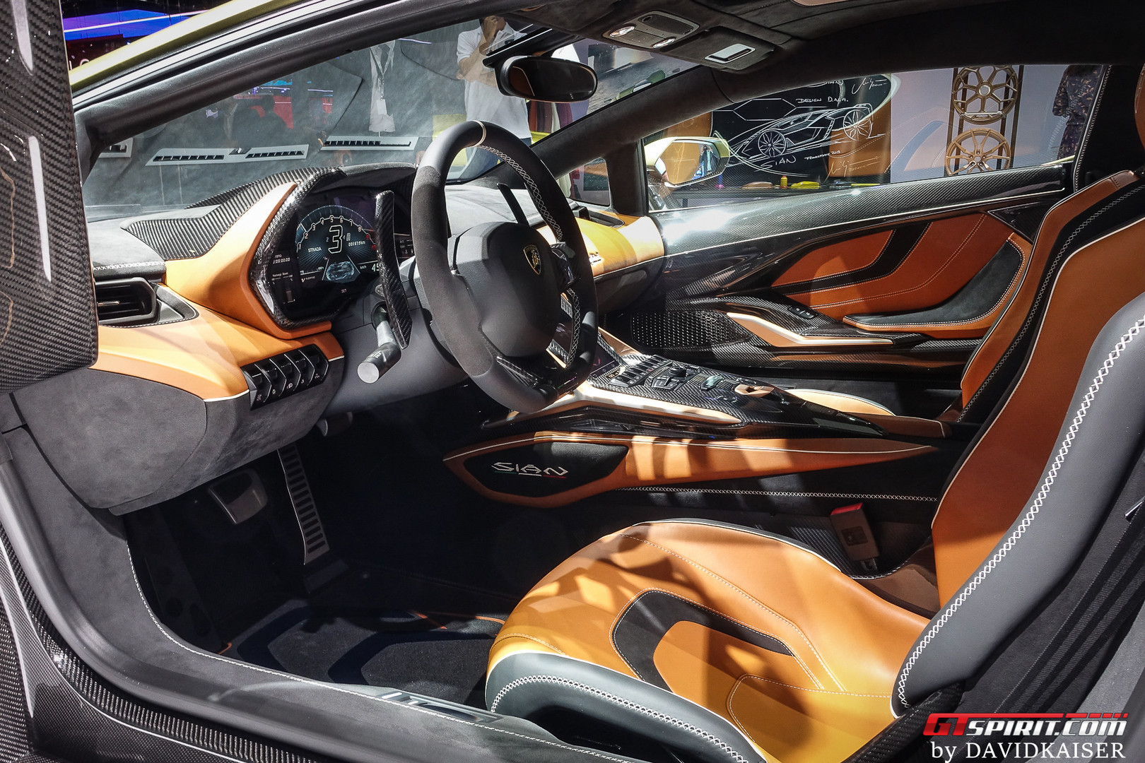Lamborghini Sian Interior