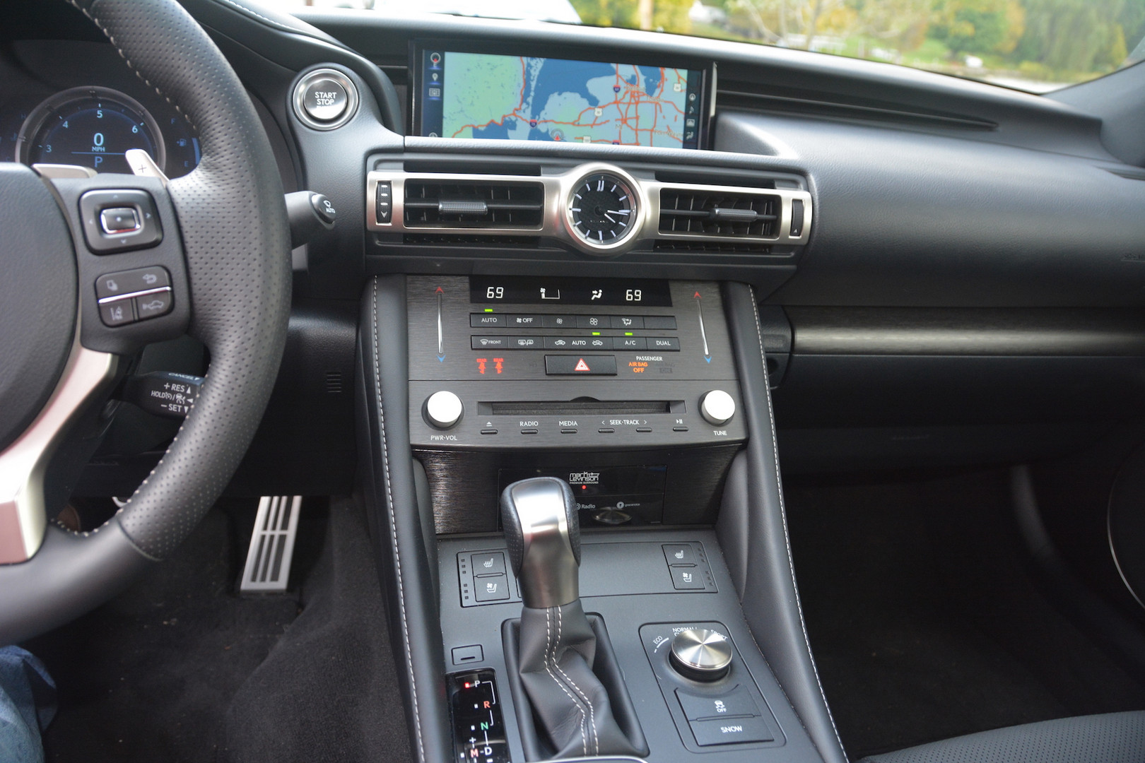 2019 Lexus RC 350 F-Sport Interior