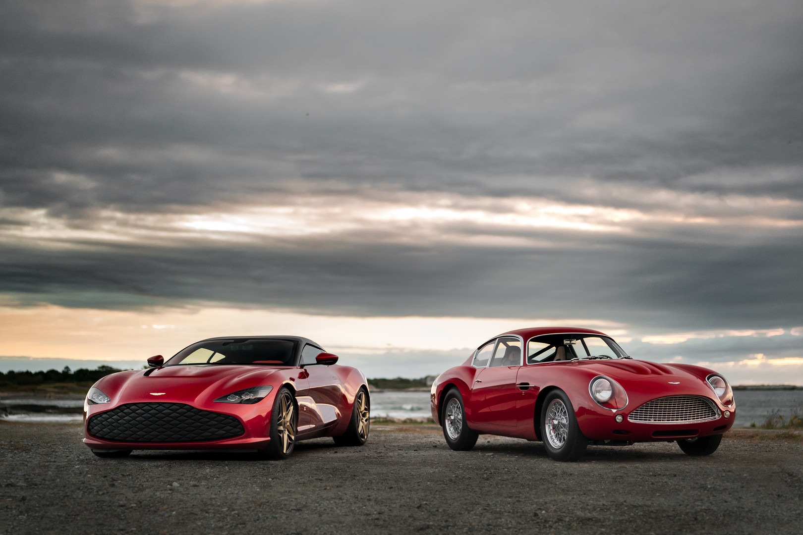 Aston Martin DBS GT Zagato and DB4 GT Zagato