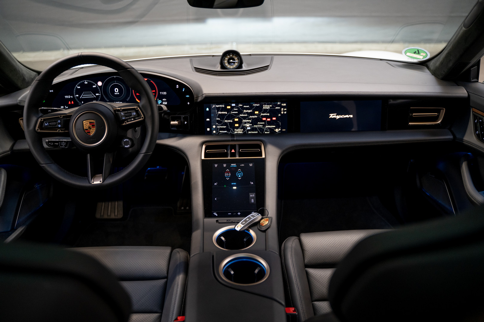 Porsche Taycan Interior 2020