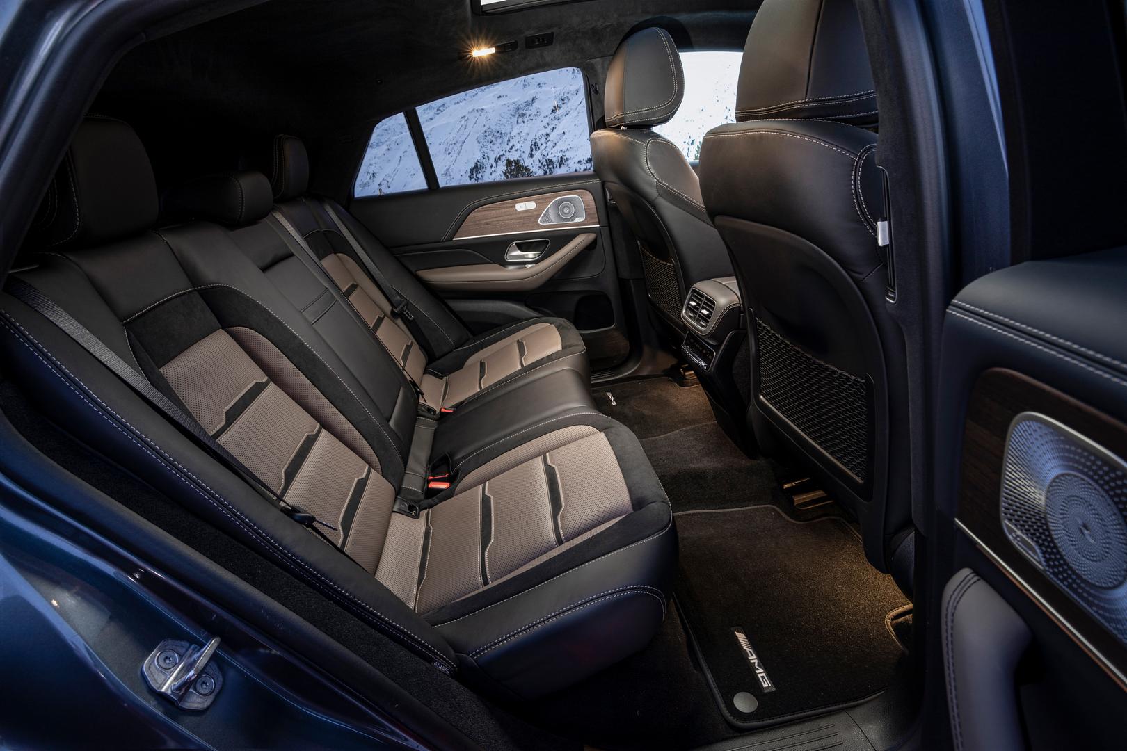 Mercedes-AMG GLE 53 Coupe Rear Seats