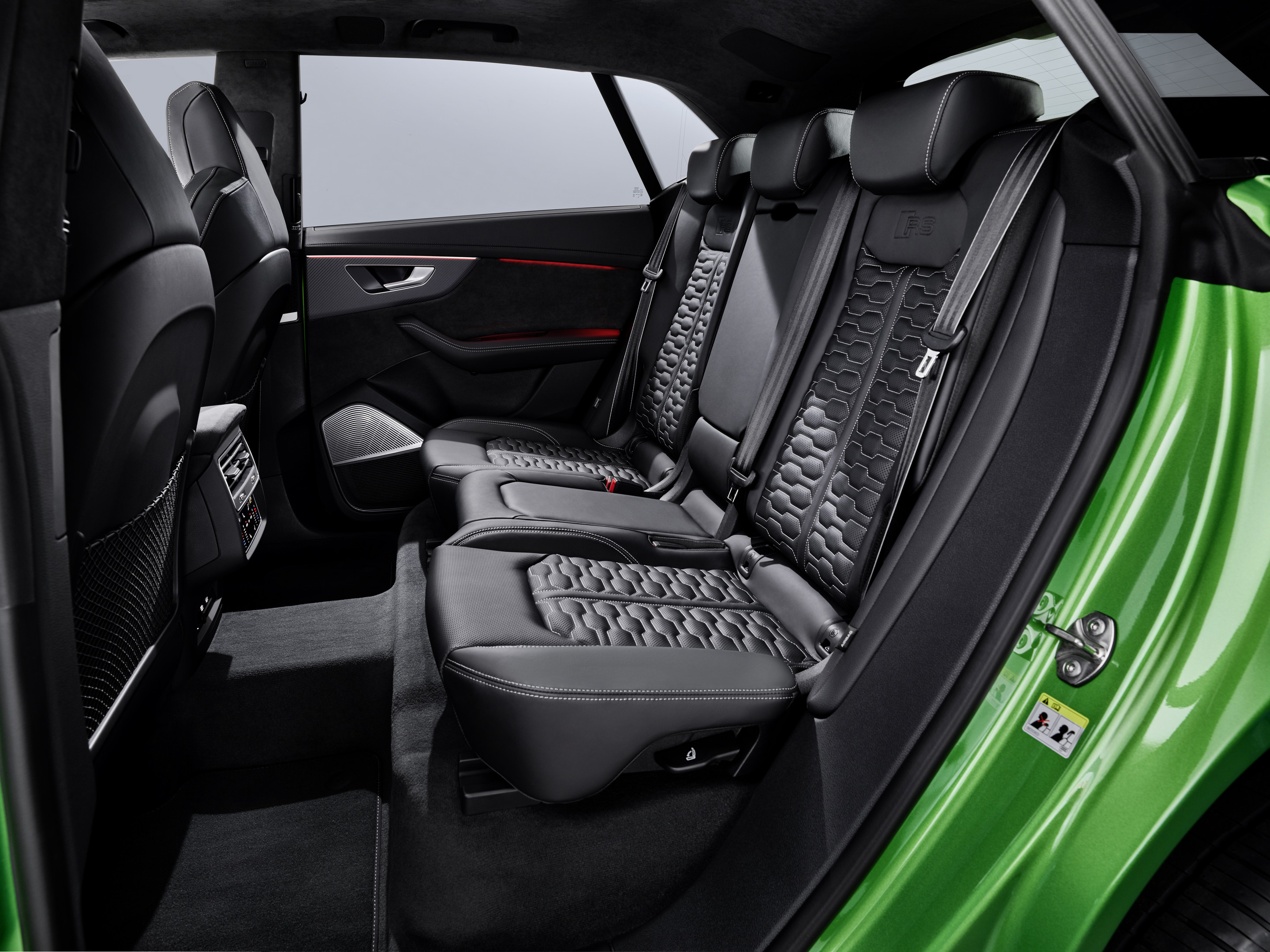 2020 Audi RS Q8 Seats Rear