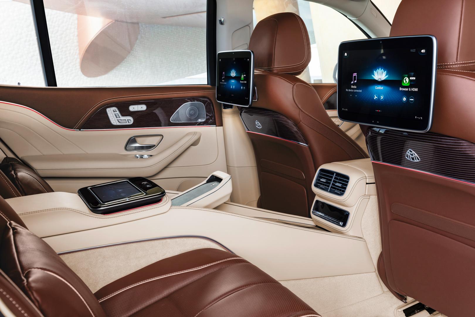 Mercedes-Maybach GLS 600 TV Screens