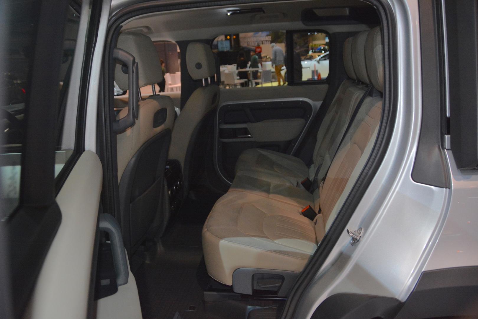 2020 Land Rover Defender Rear Seats