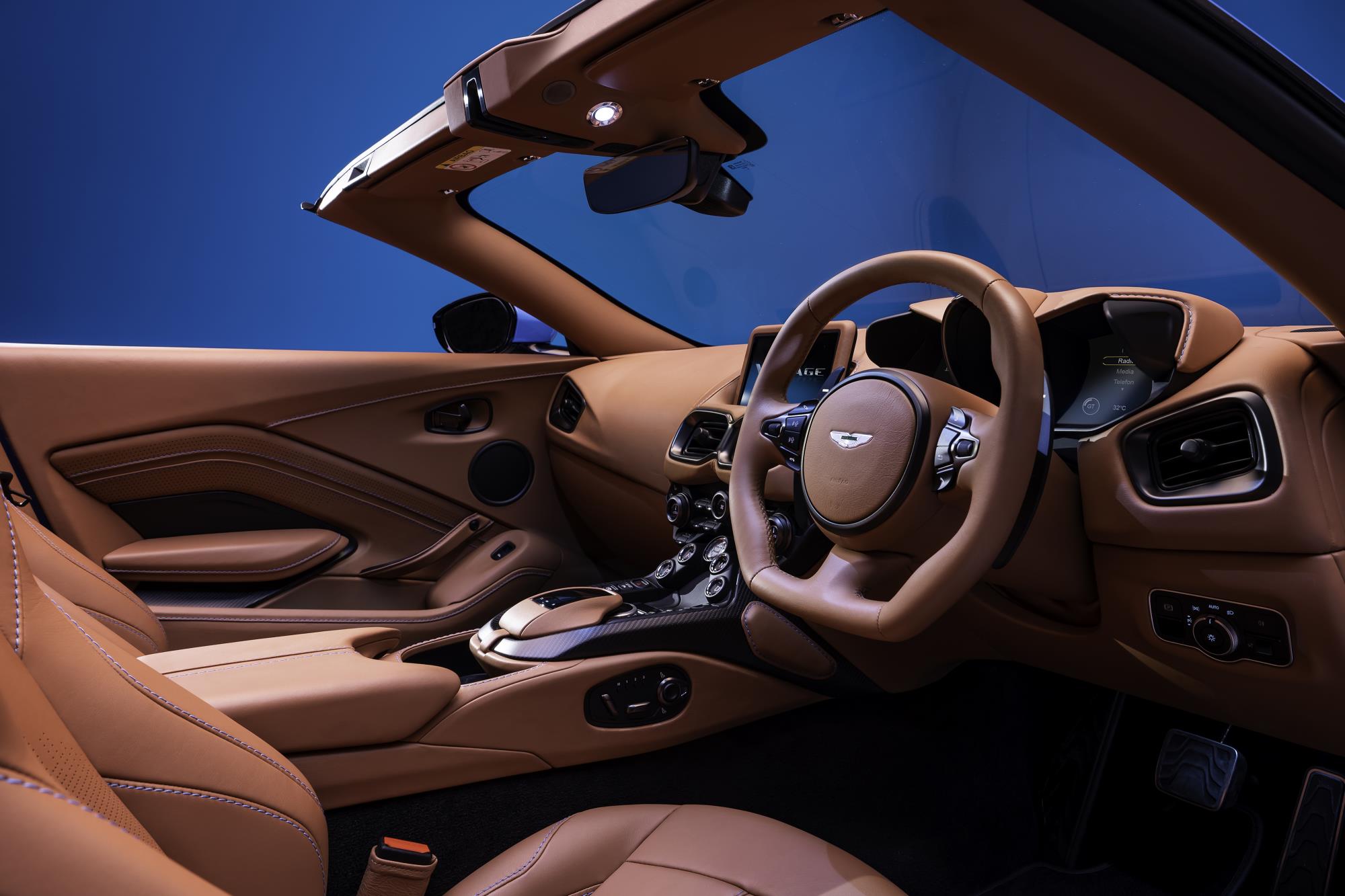 Aston Martin Vantage Roadster Interior
