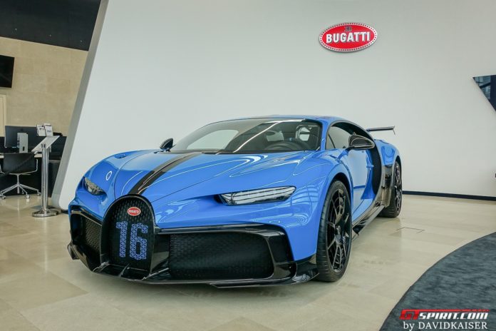 Bugatti Pur Sport in Zurich