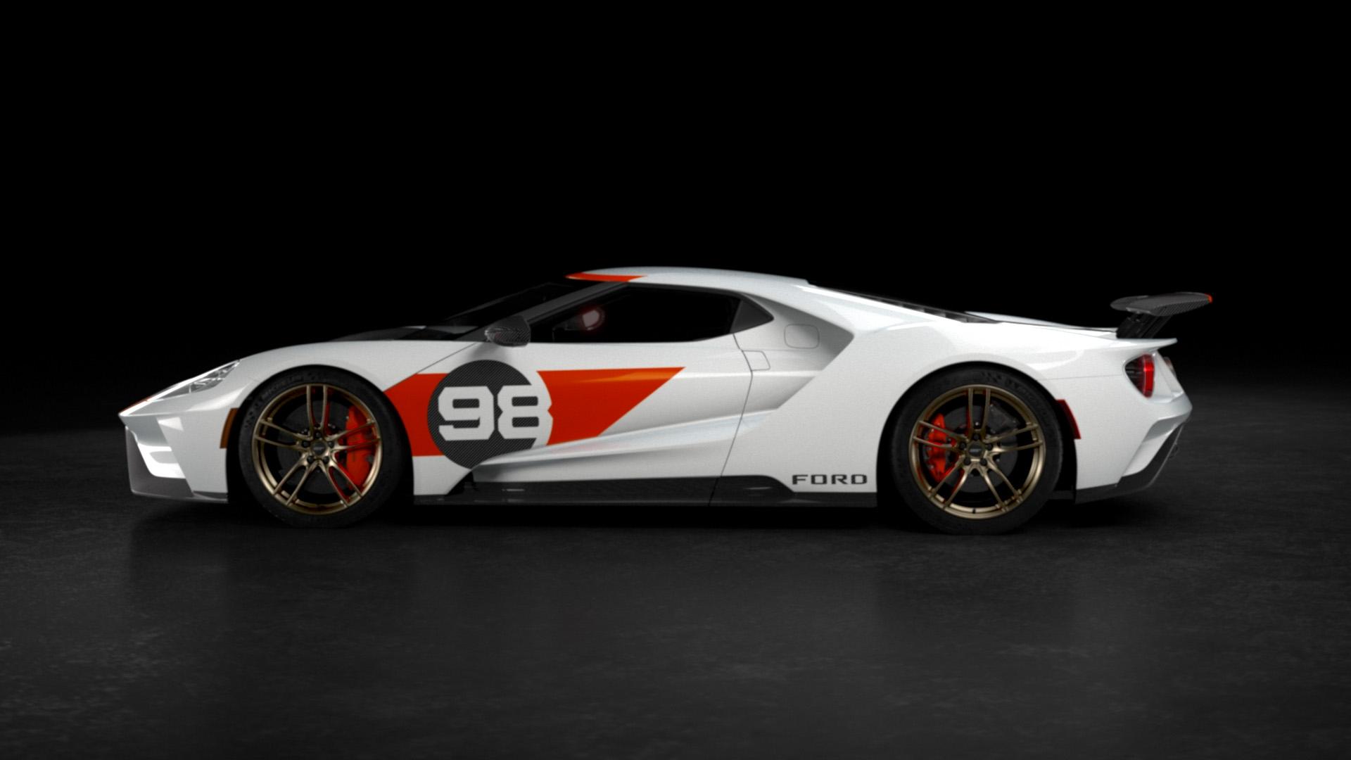2021 Ford GT Heritage Edition Side