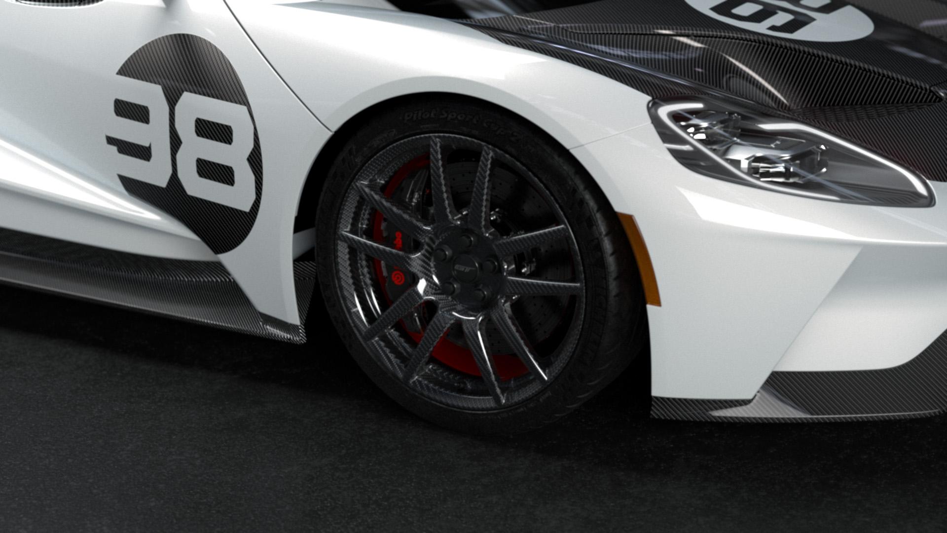 Ford GT Carbon Fiber Wheels