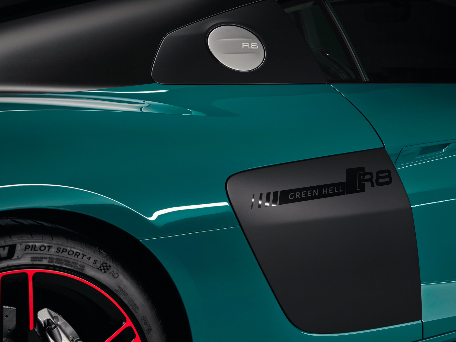 Audi R8 Green Hell Side Design