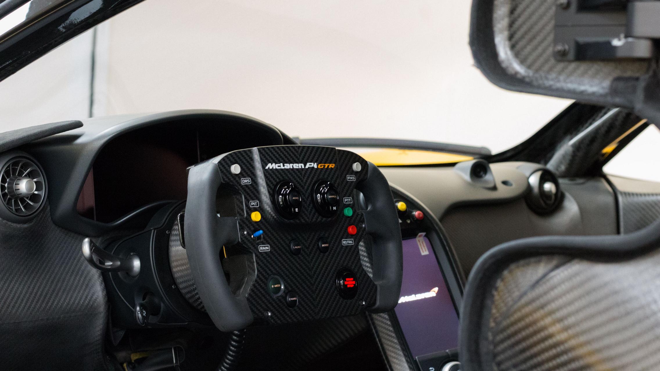 McLaren P1 GTR Interior