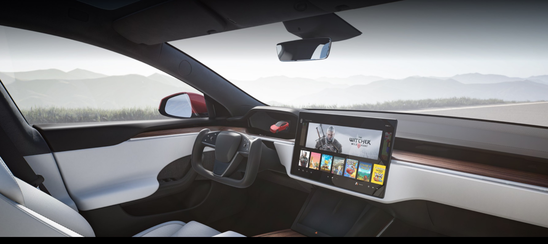 Tesla Model S Plaid interior