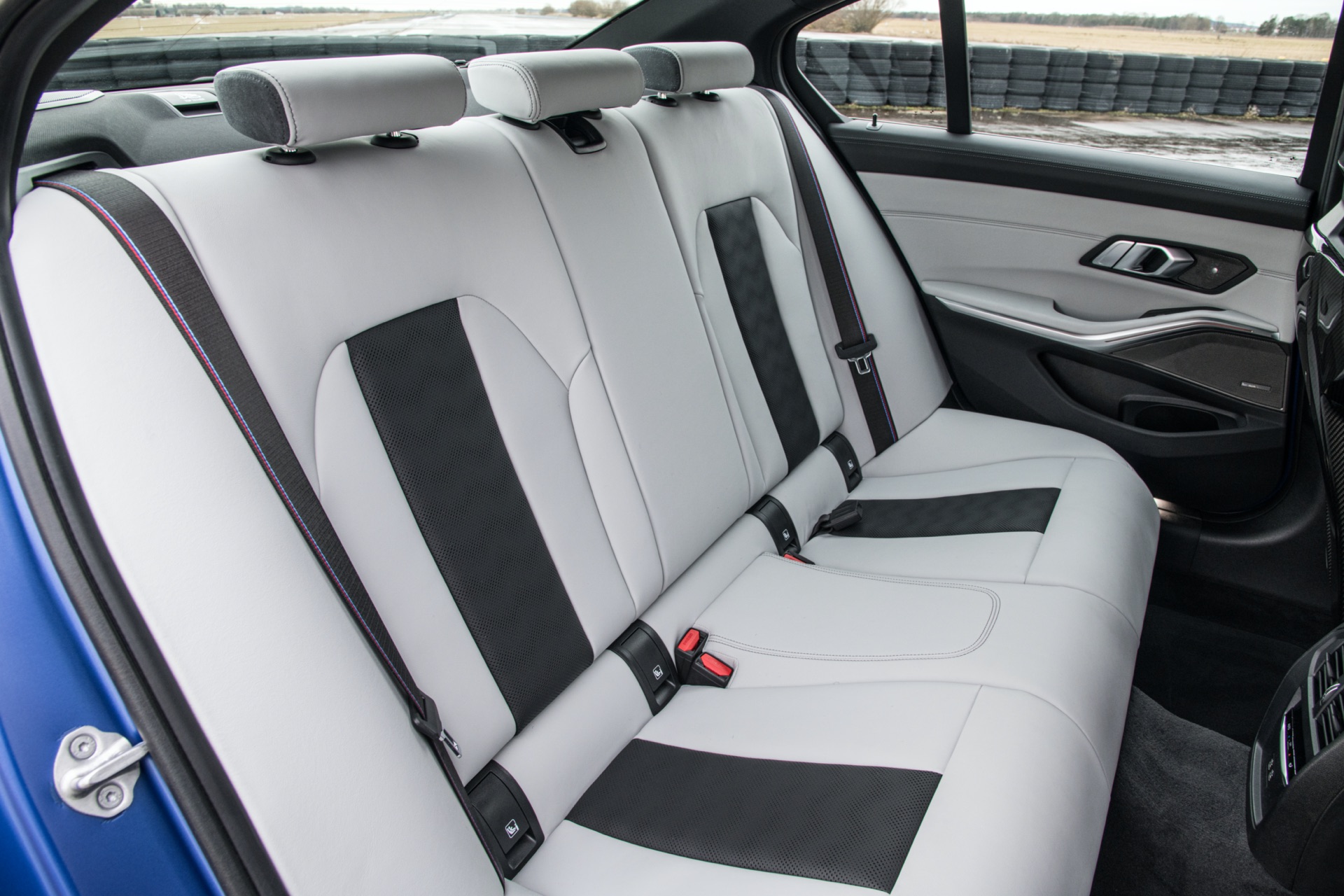 2022 BMW G80 M3 rear seats