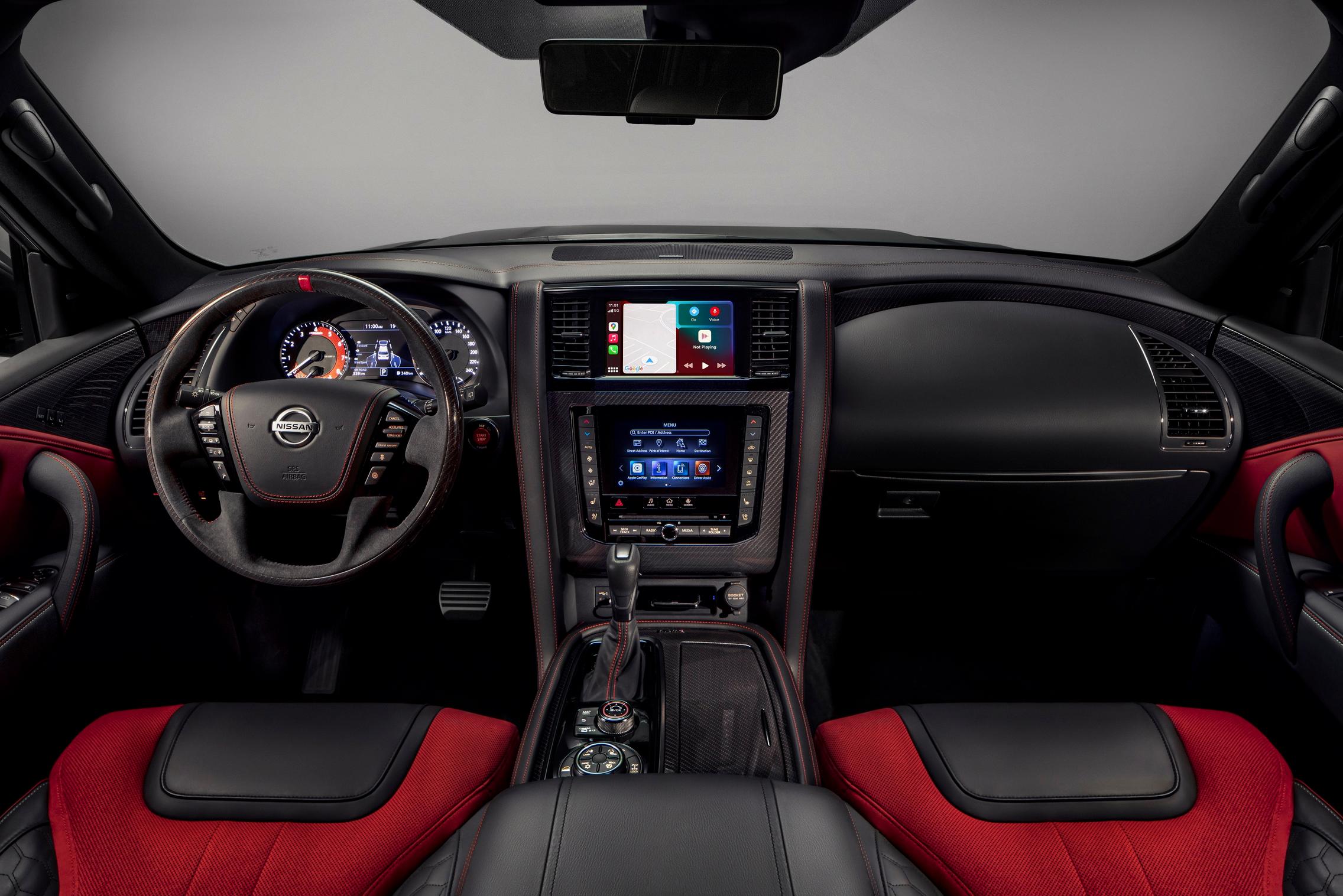 2021 Nissan Patrol NISMO interior