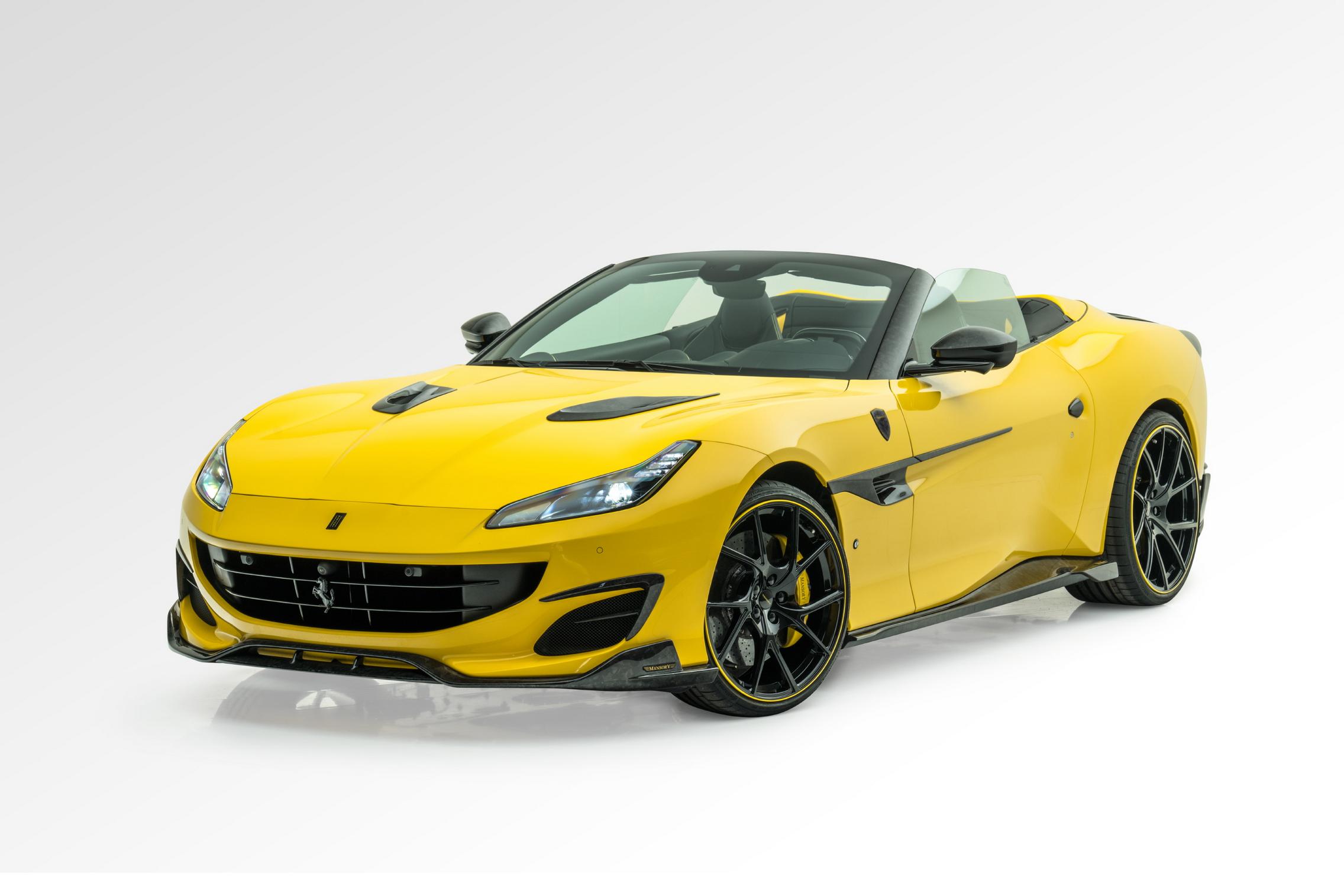 Mansory Ferrari Portofino yellow
