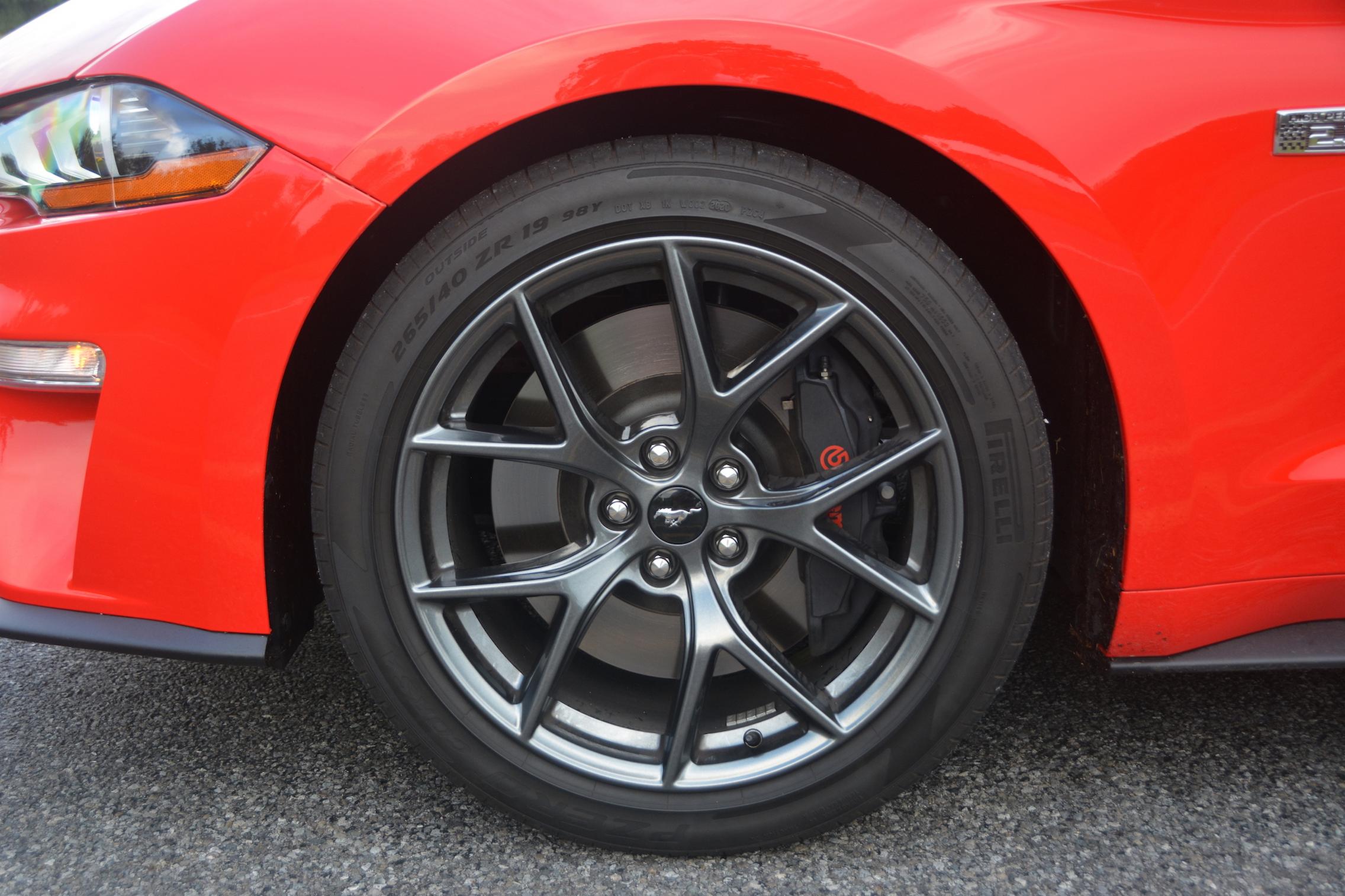 2021 Ford Mustang EcoBoost wheels