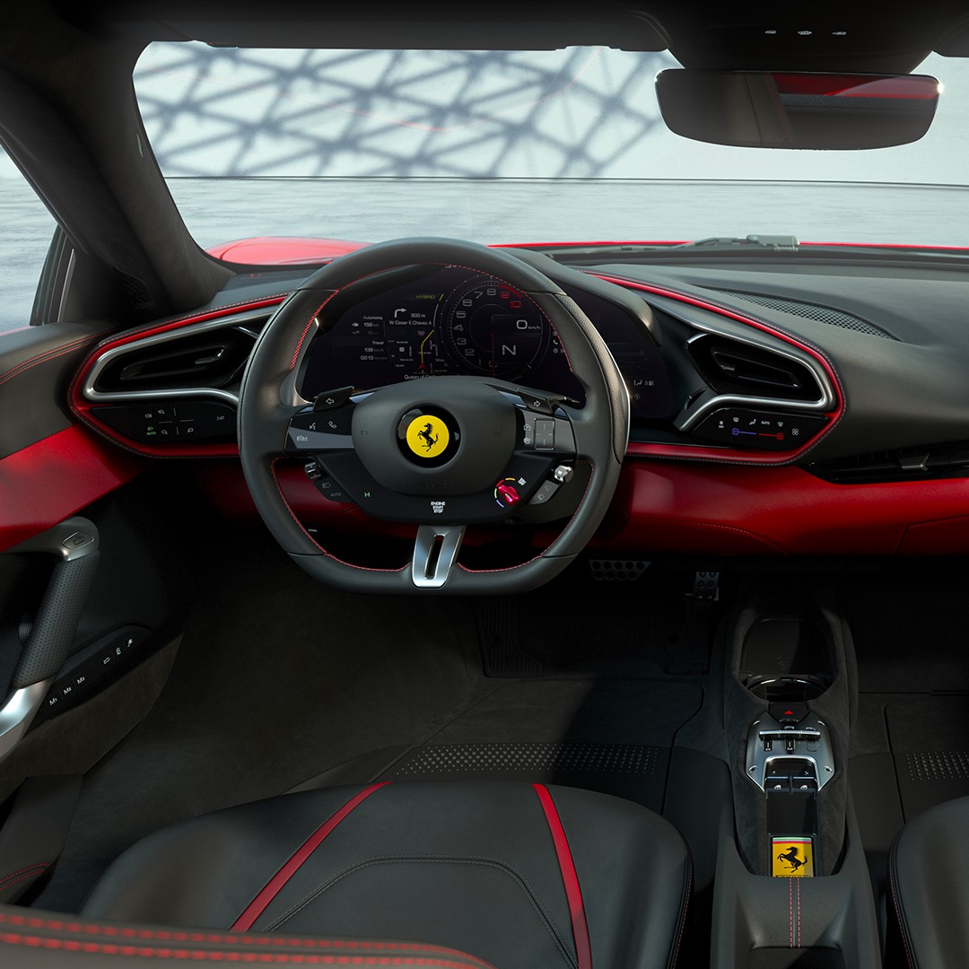 Ferrari 296 GTB Interior