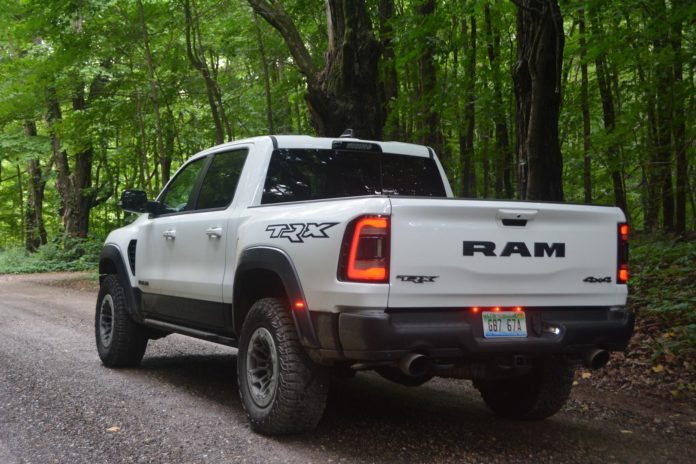 2021 Ram 1500 TRX rear