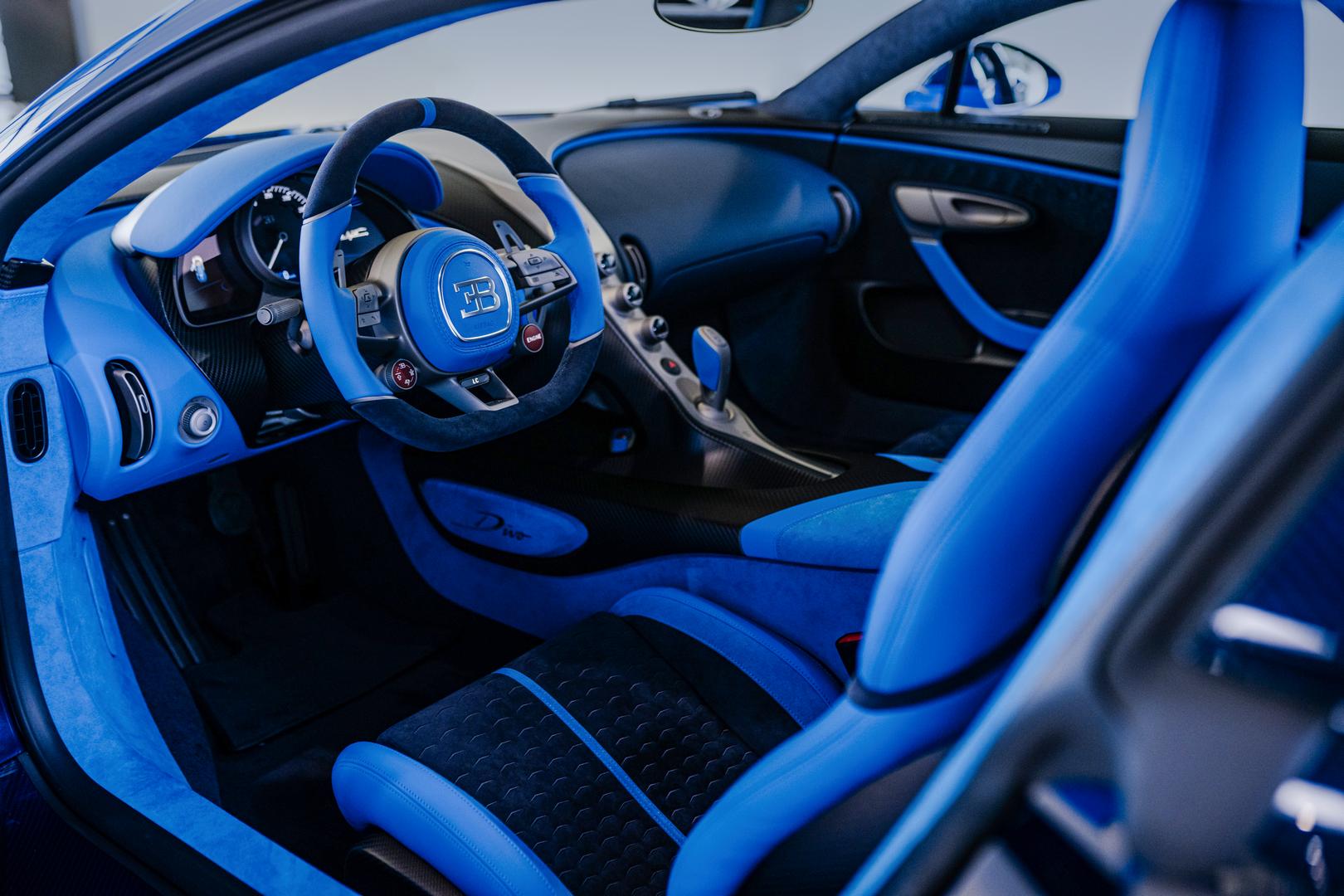 Bugatti Divo interior