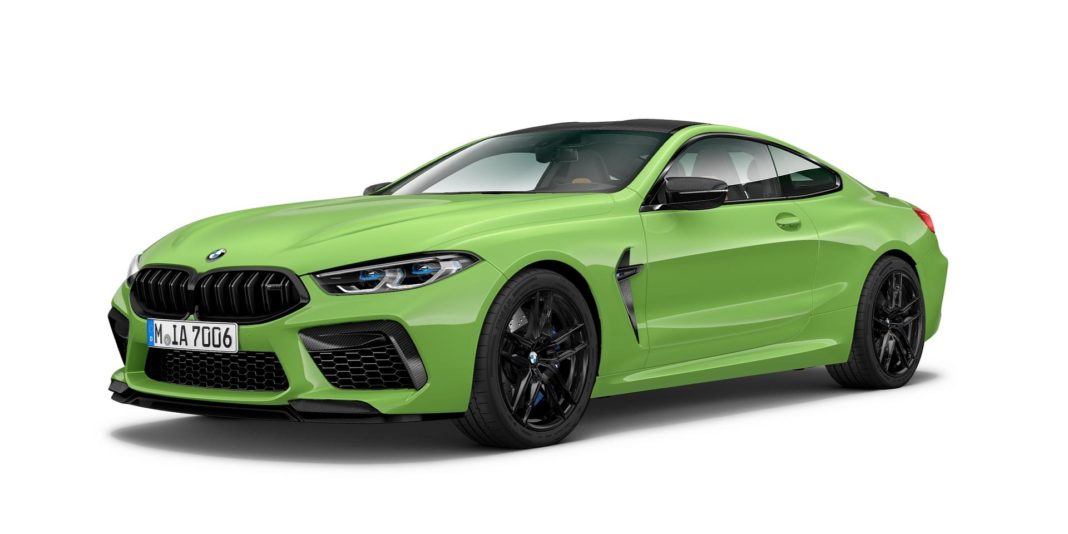 Signal Green BMW M8 Coupe CP