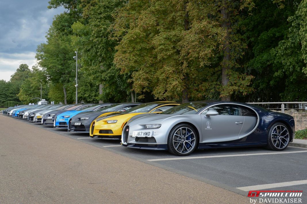 Bugatti Chiron Lineup