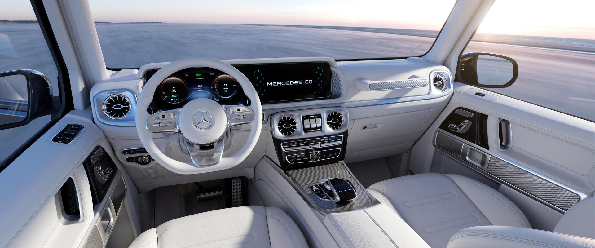 2022 Mercedes-Benz EQG interior