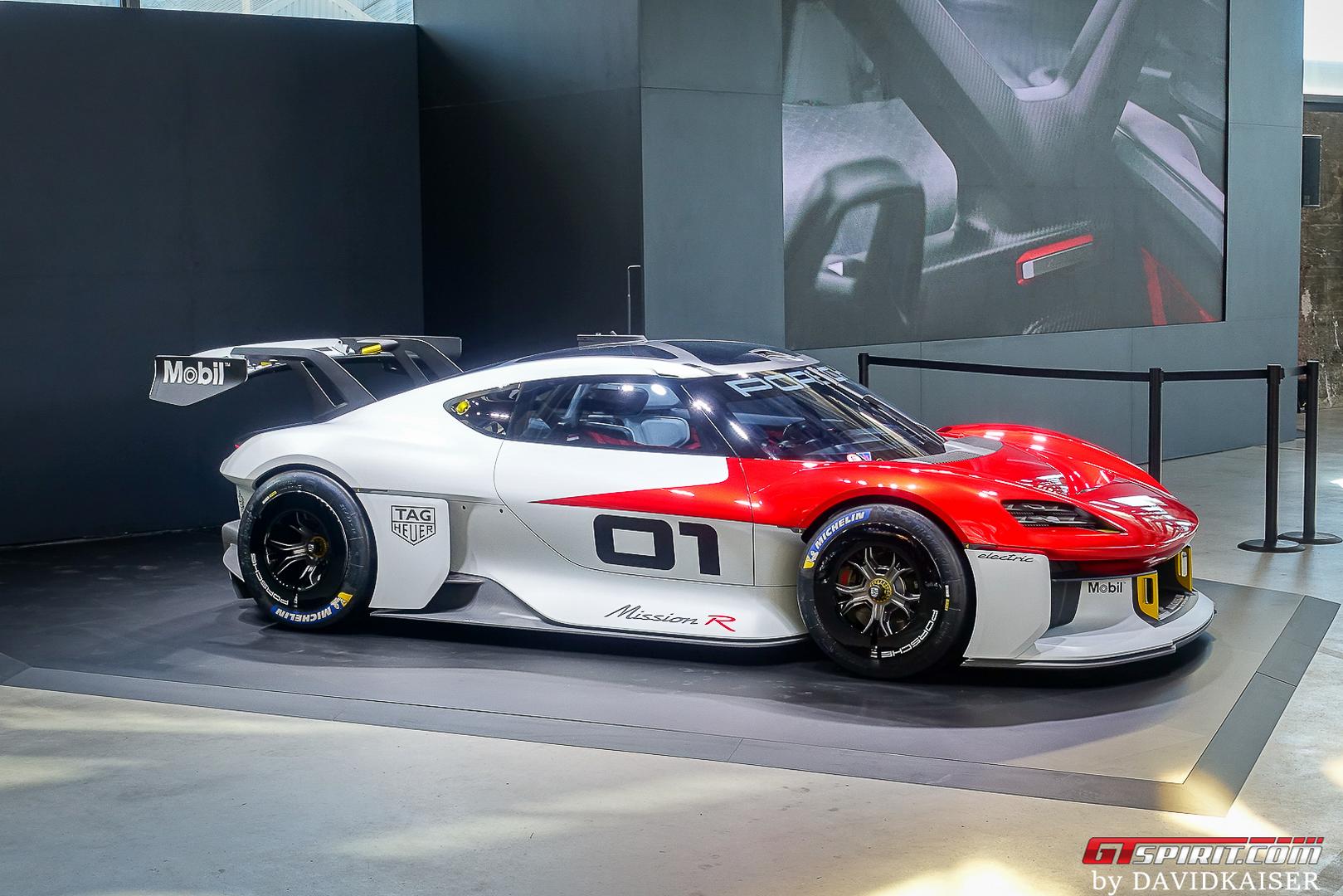 Porsche Unveils Mission R Battery-Electric Concept Race Car
