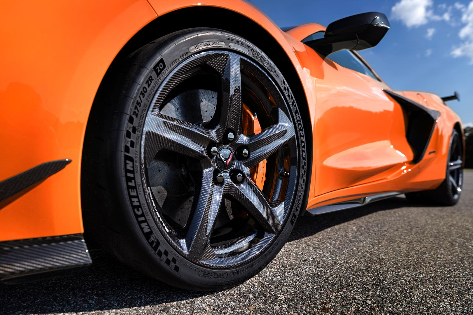 2023 Corvette Z06 carbon fiber wheels