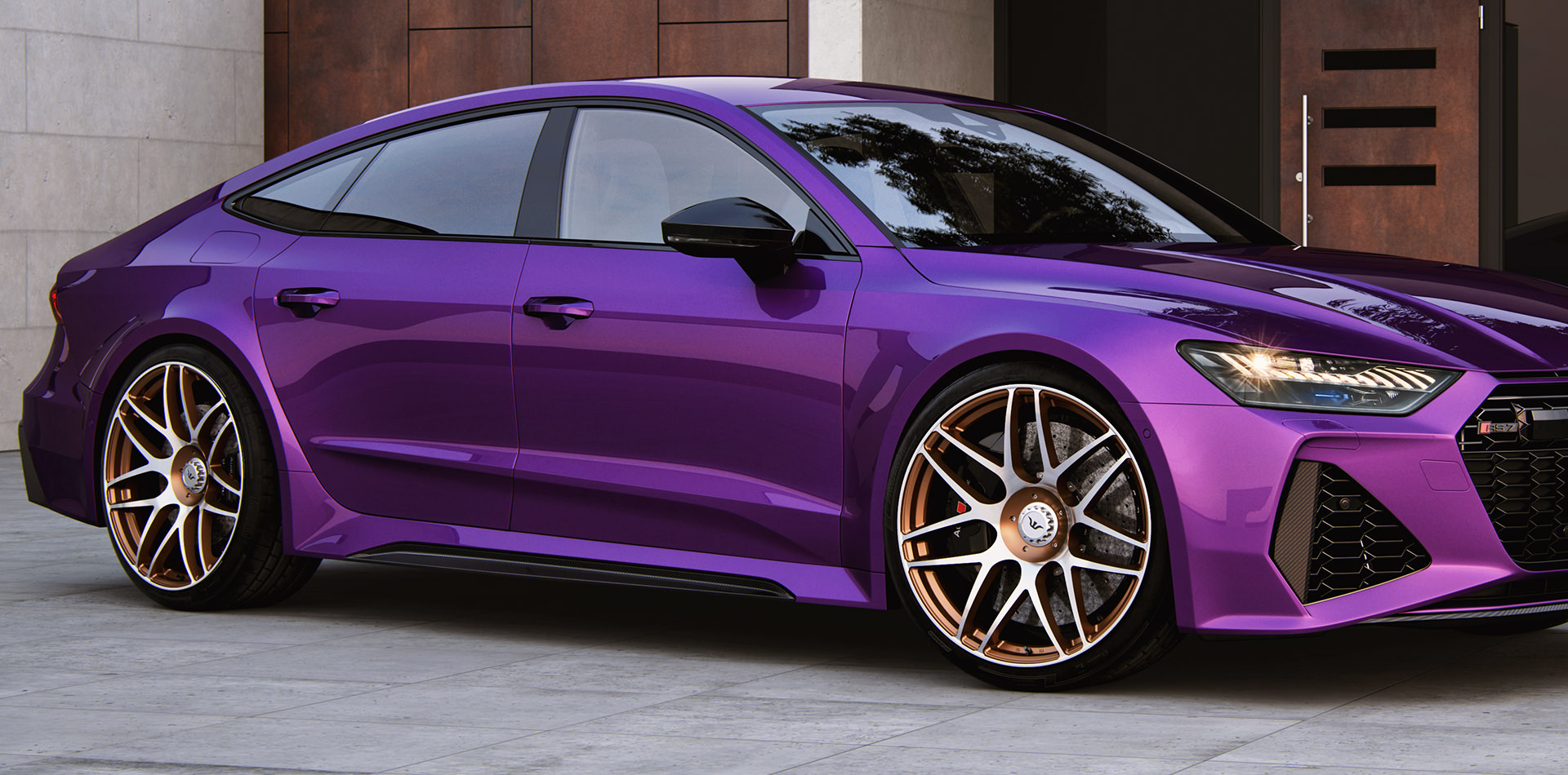 Audi RS7 wheels