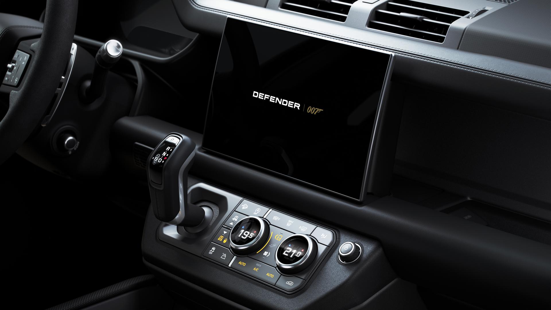 Land Rover Defender V8 Bond Edition interior