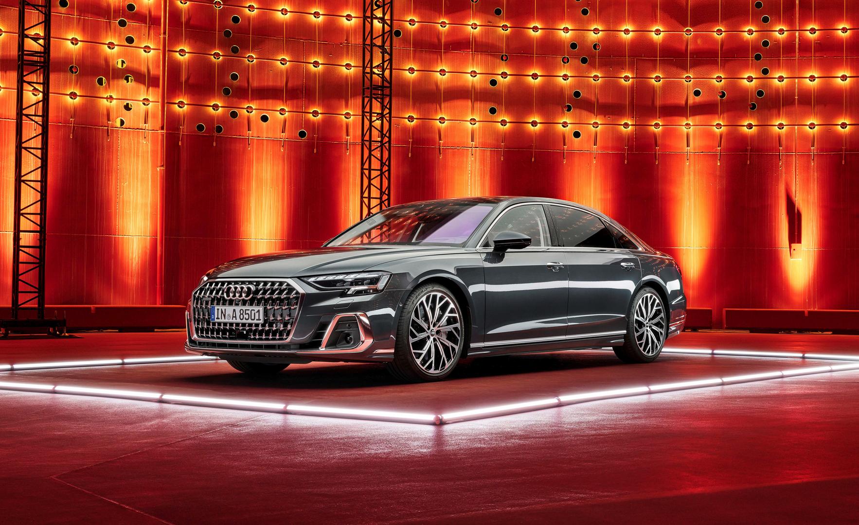 New Audi A8 luxury car unveiled