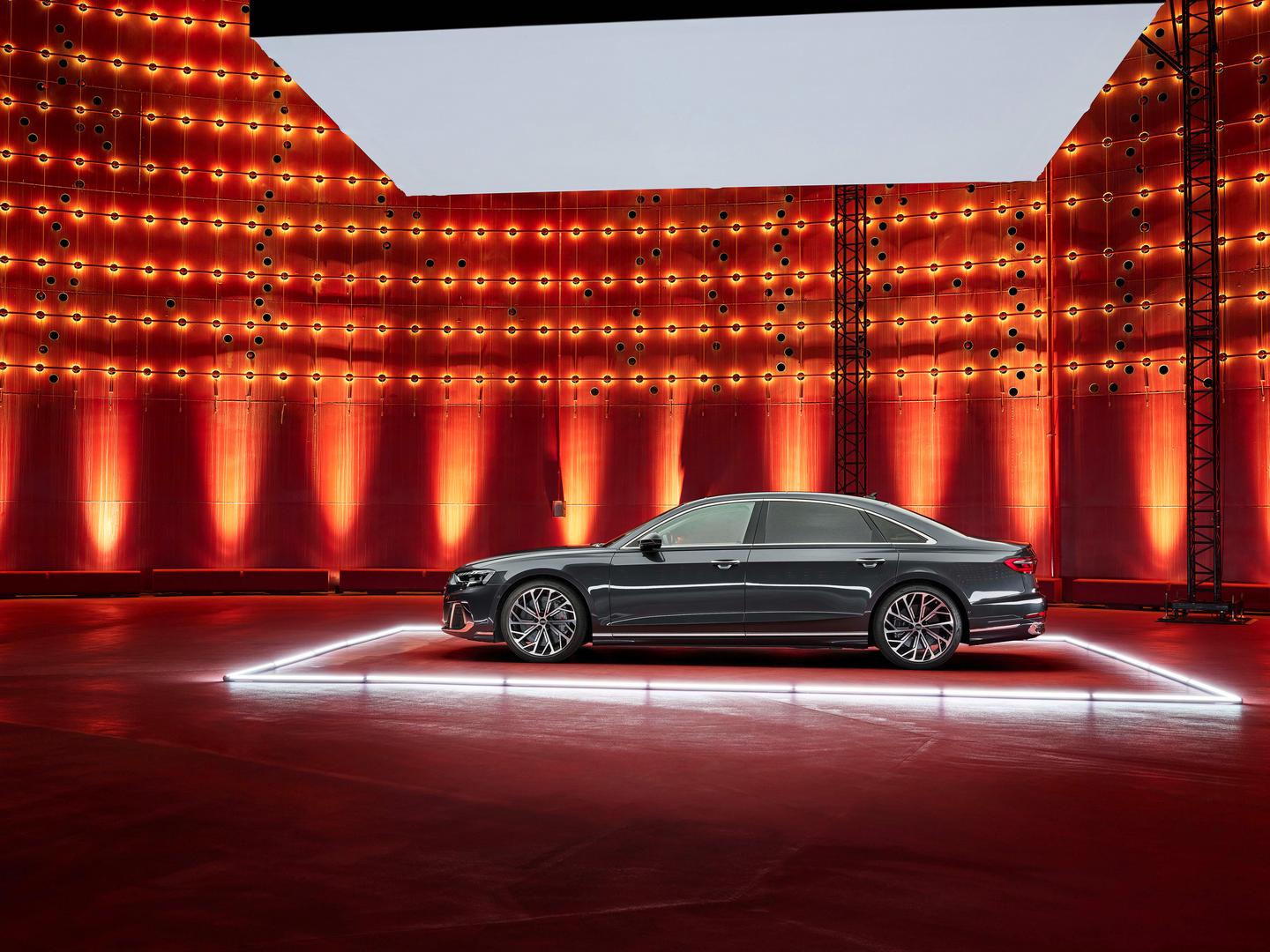 2022 Audi A8 L side