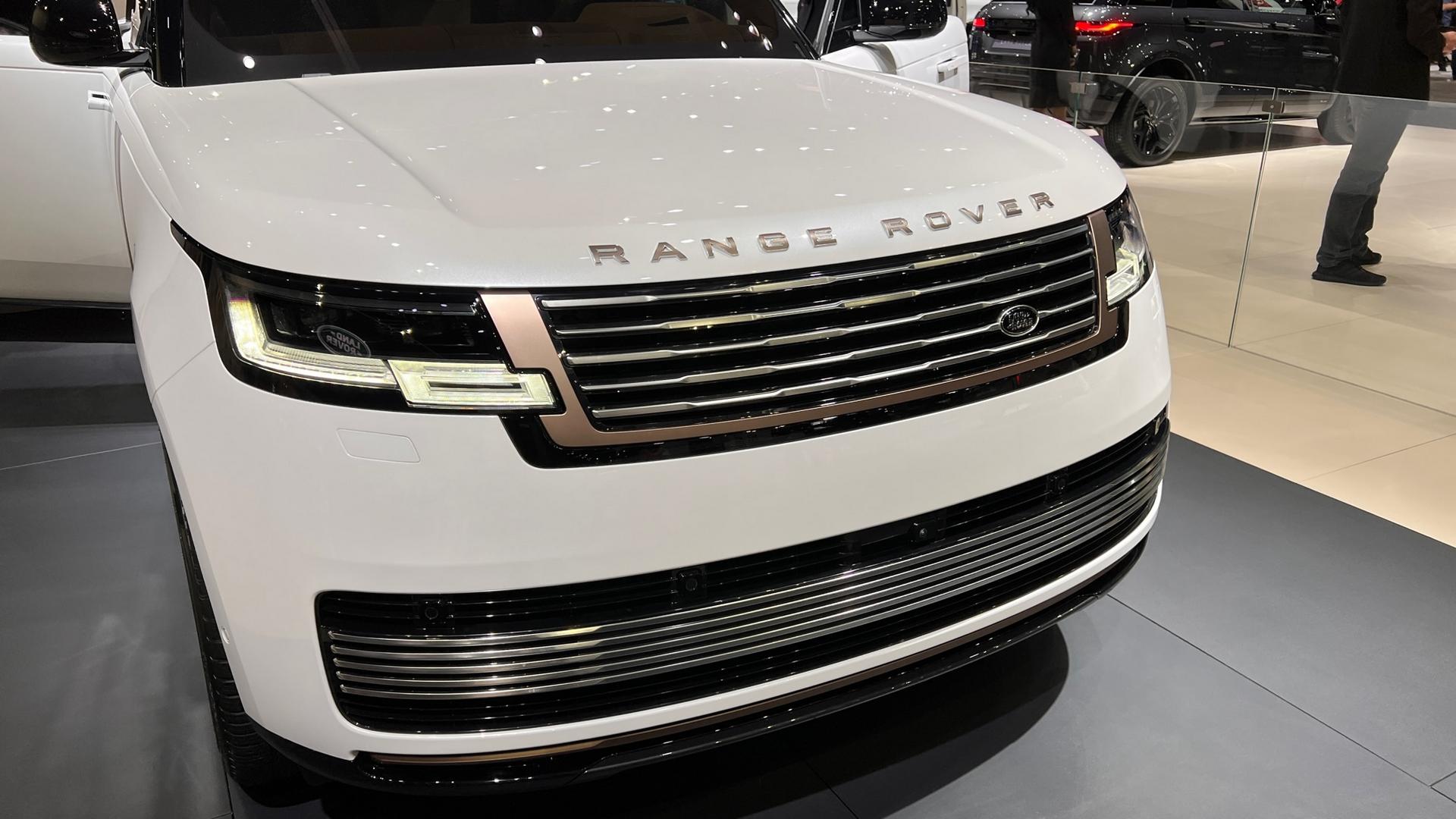 New Range Rover grille