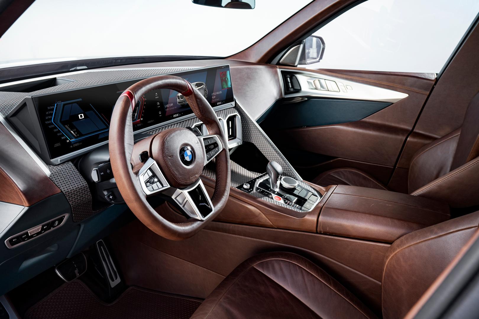 2022 BMW XM leather