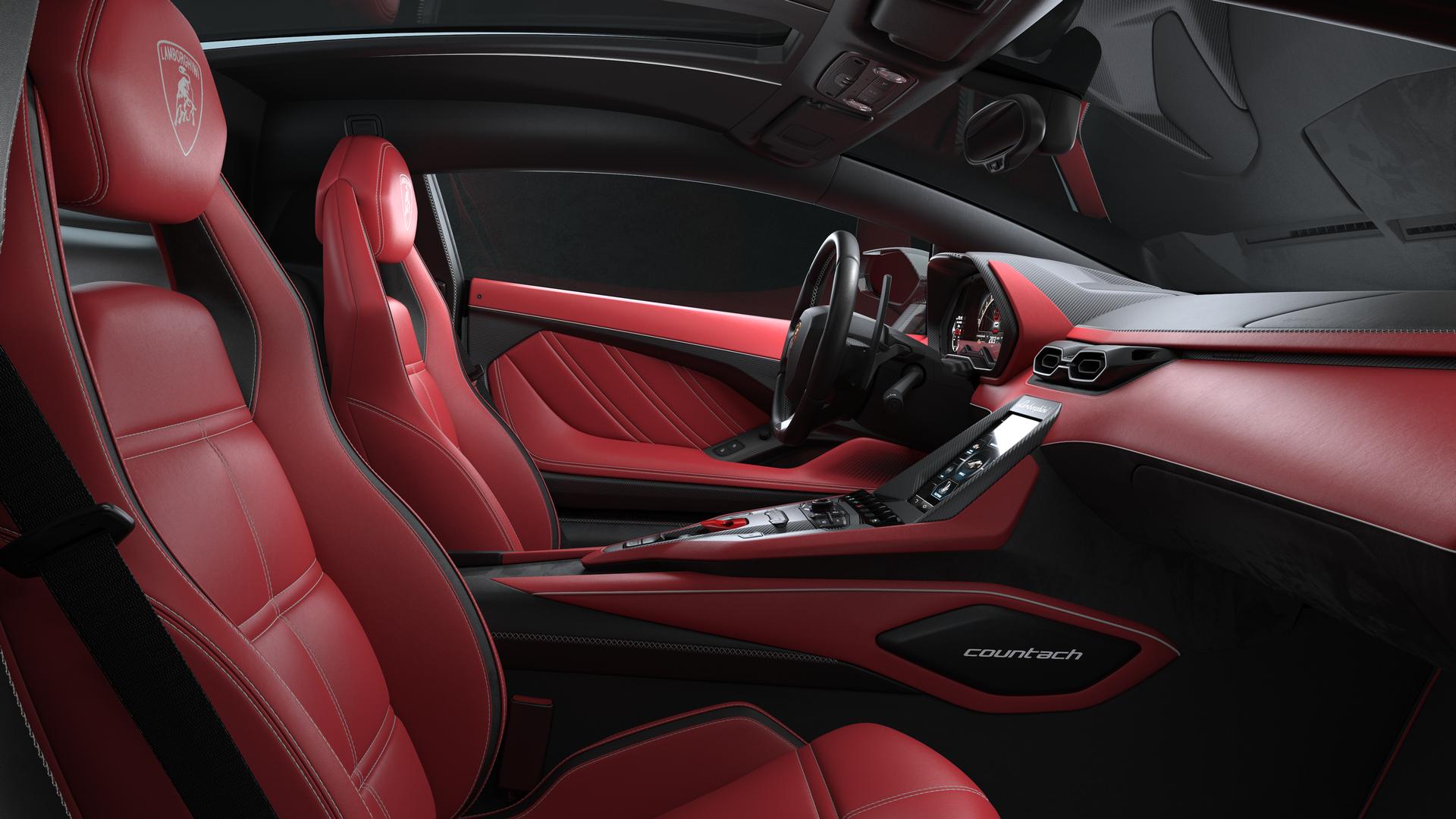 2022 Lamborghini Countach interior