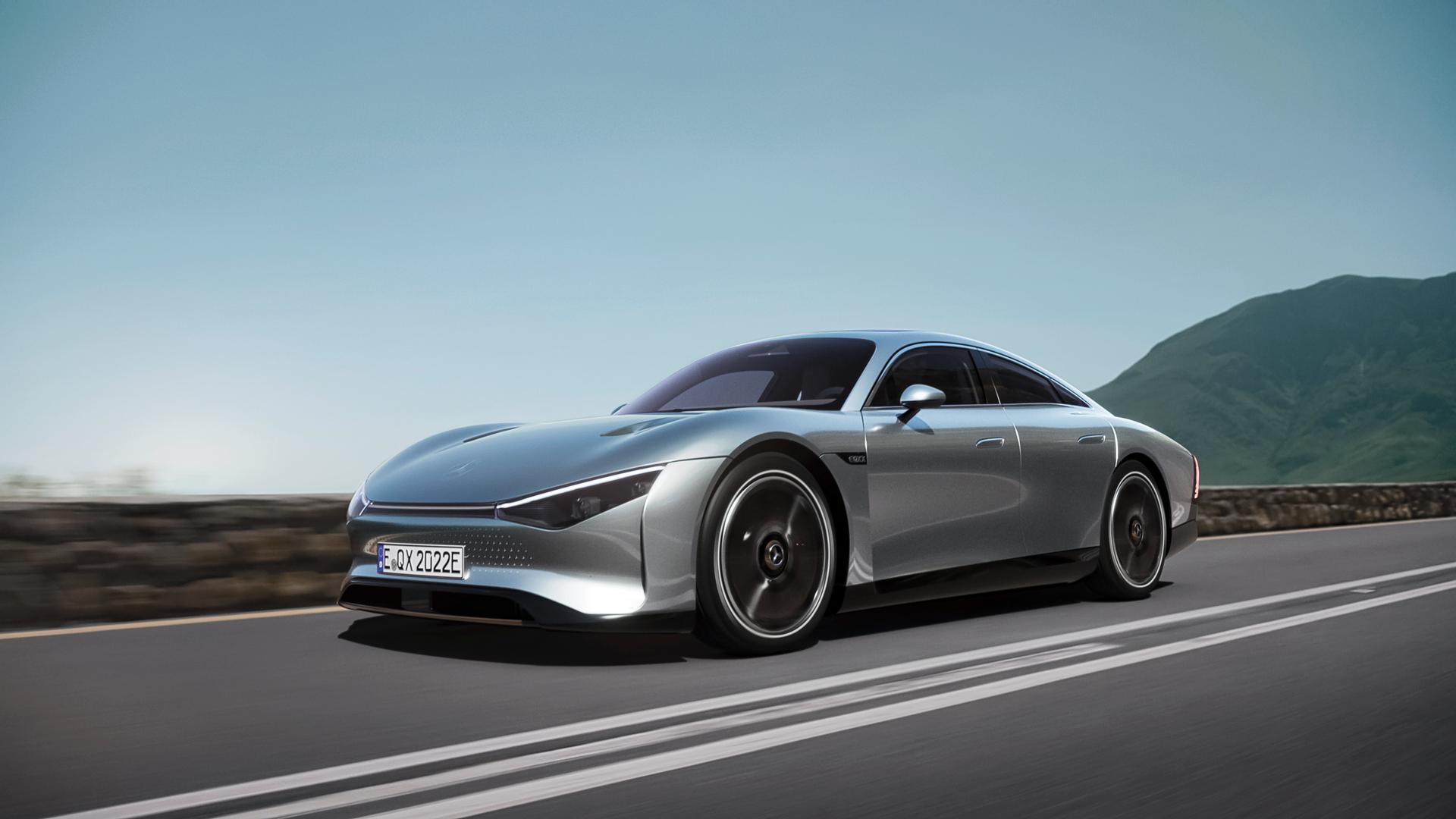 1000km+ Range on a Single Charge: Mercedes-Benz Vision EQXX