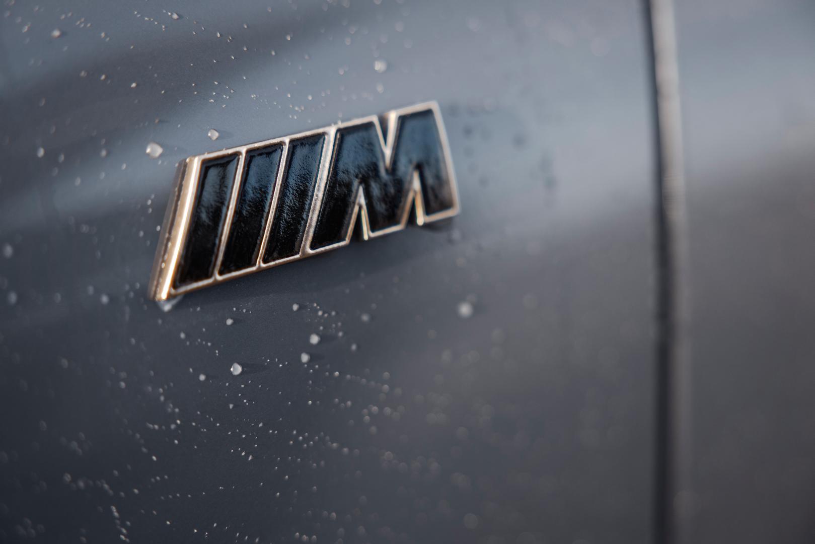 Black BMW M Badge
