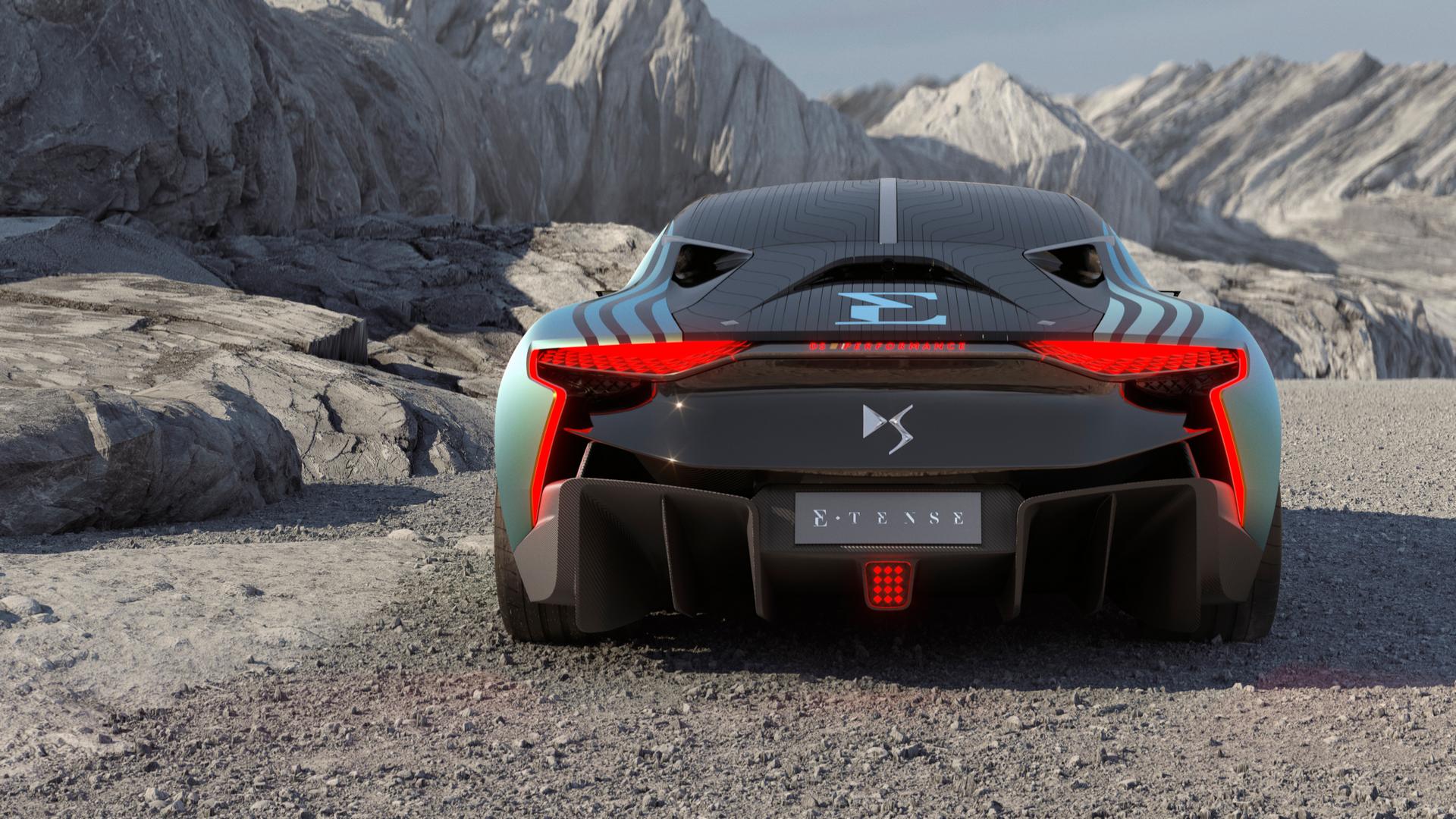 DS E-Tense Performance taillights