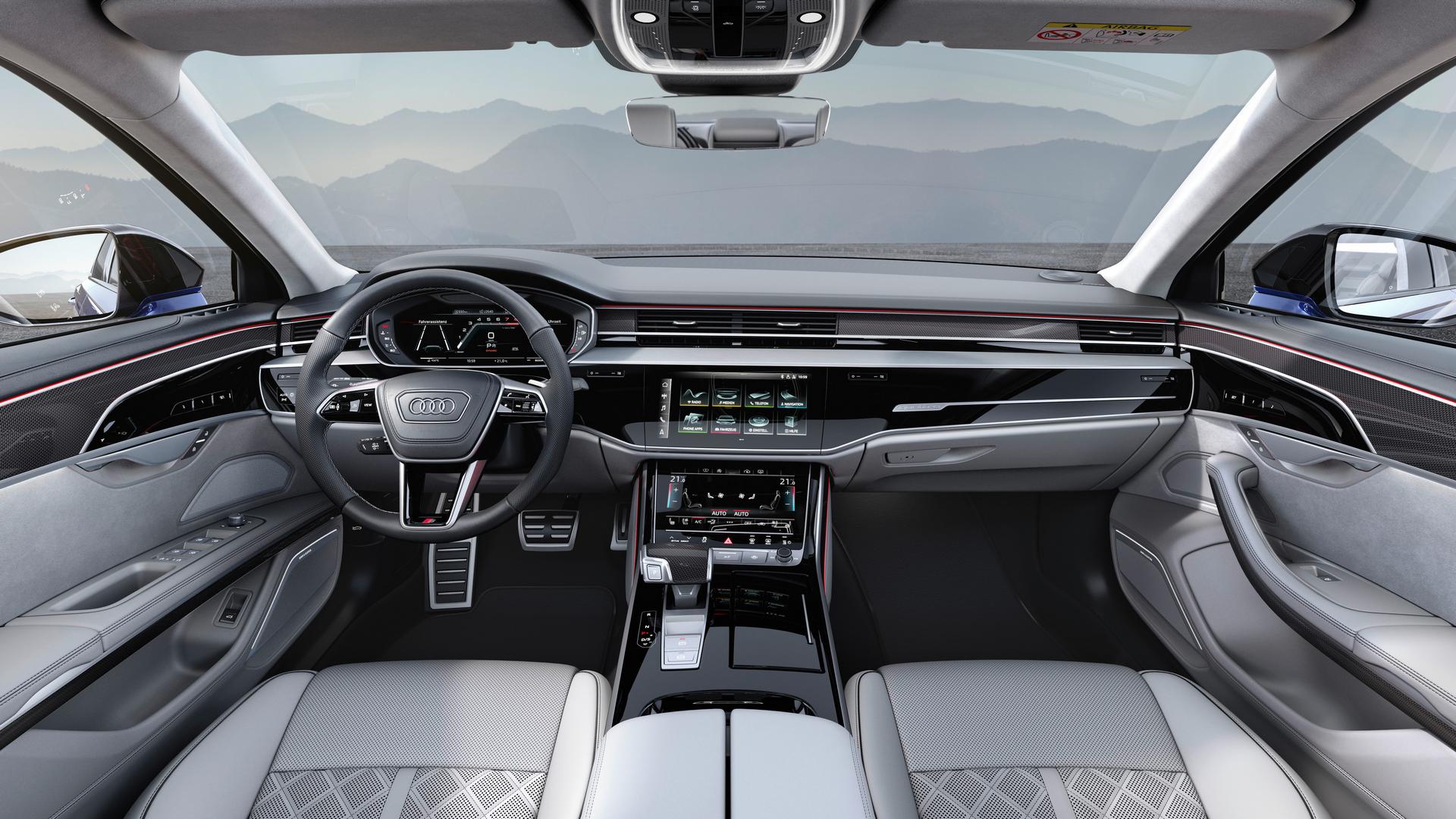 2022 Audi S8 interior