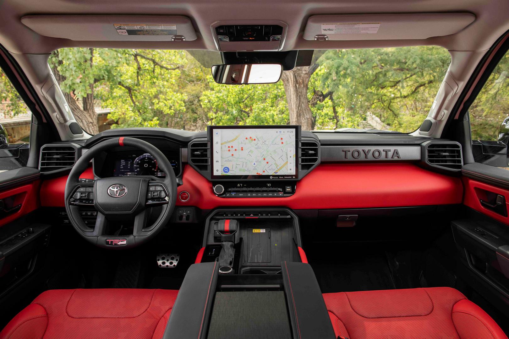 2022 Toyota Tundra TRD PRO interior