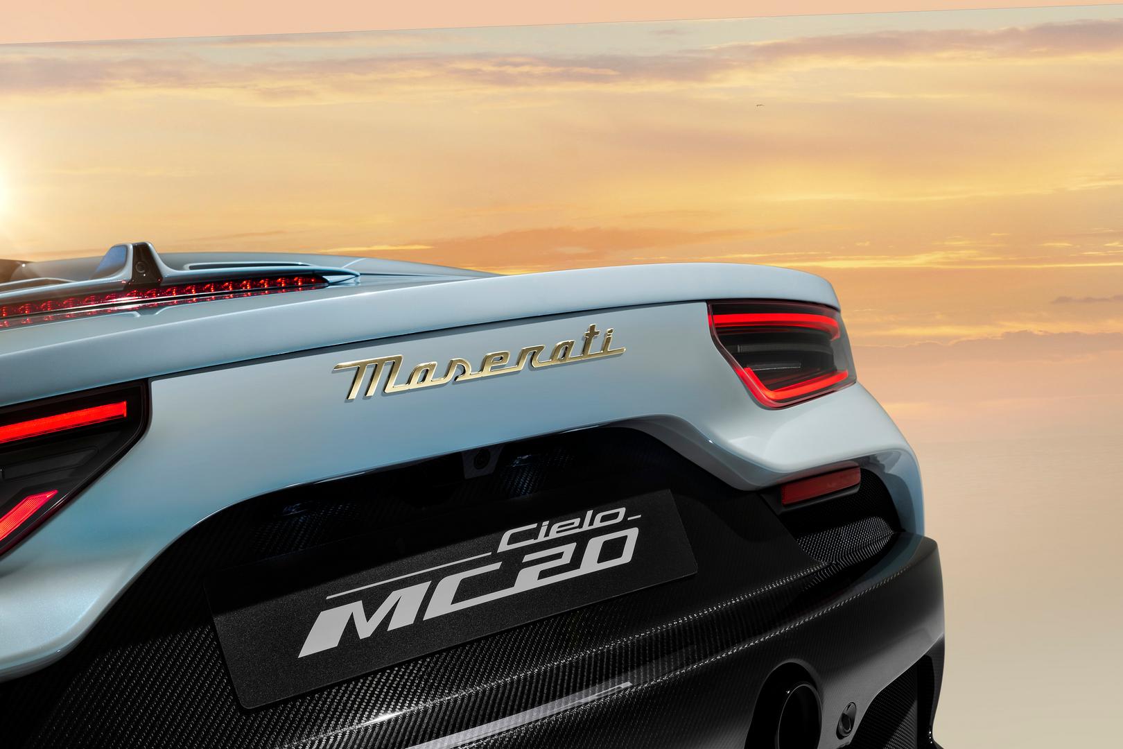 Maserati MC20 Cielo rear