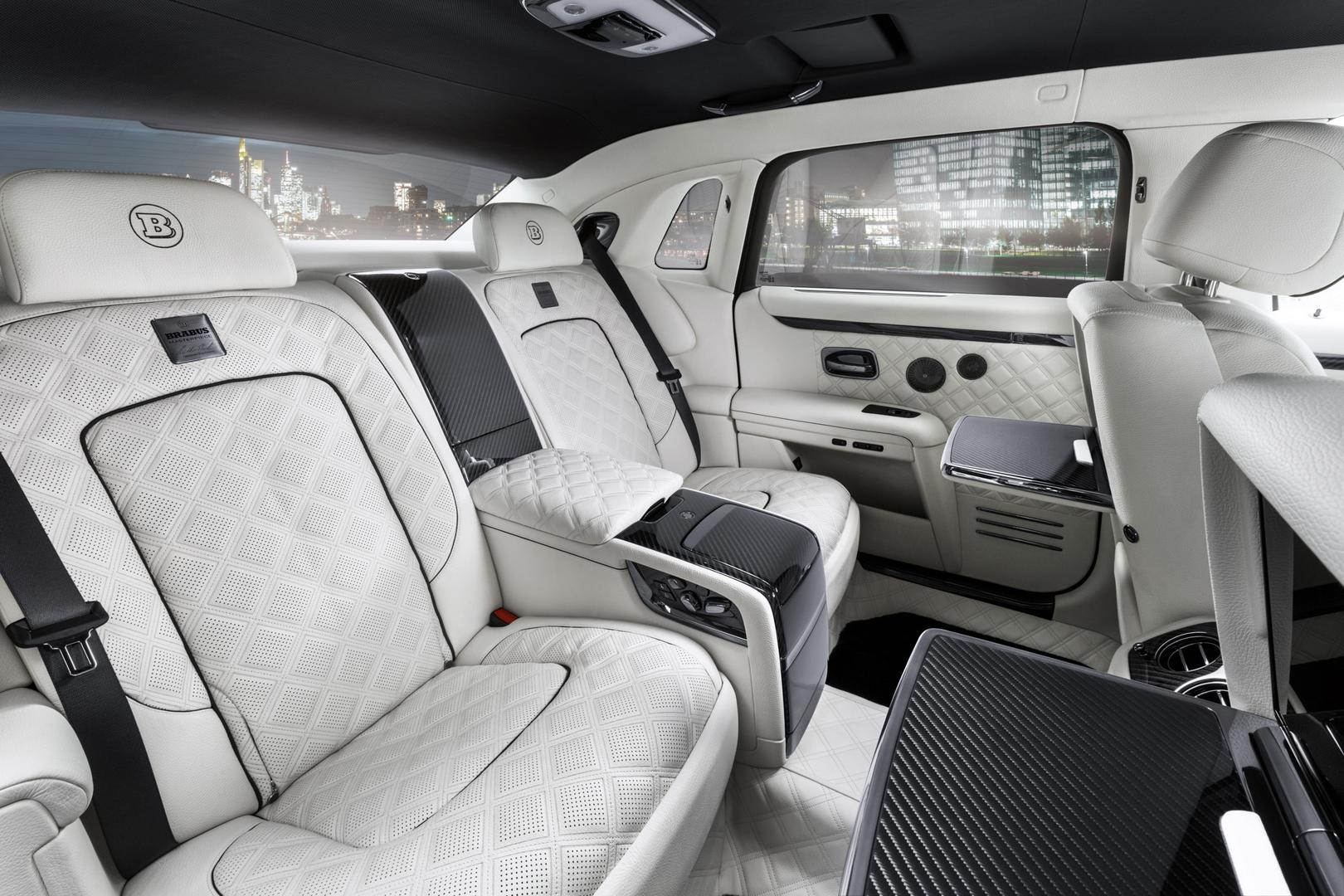 Brabus Rolls-Royce Ghost rear seats