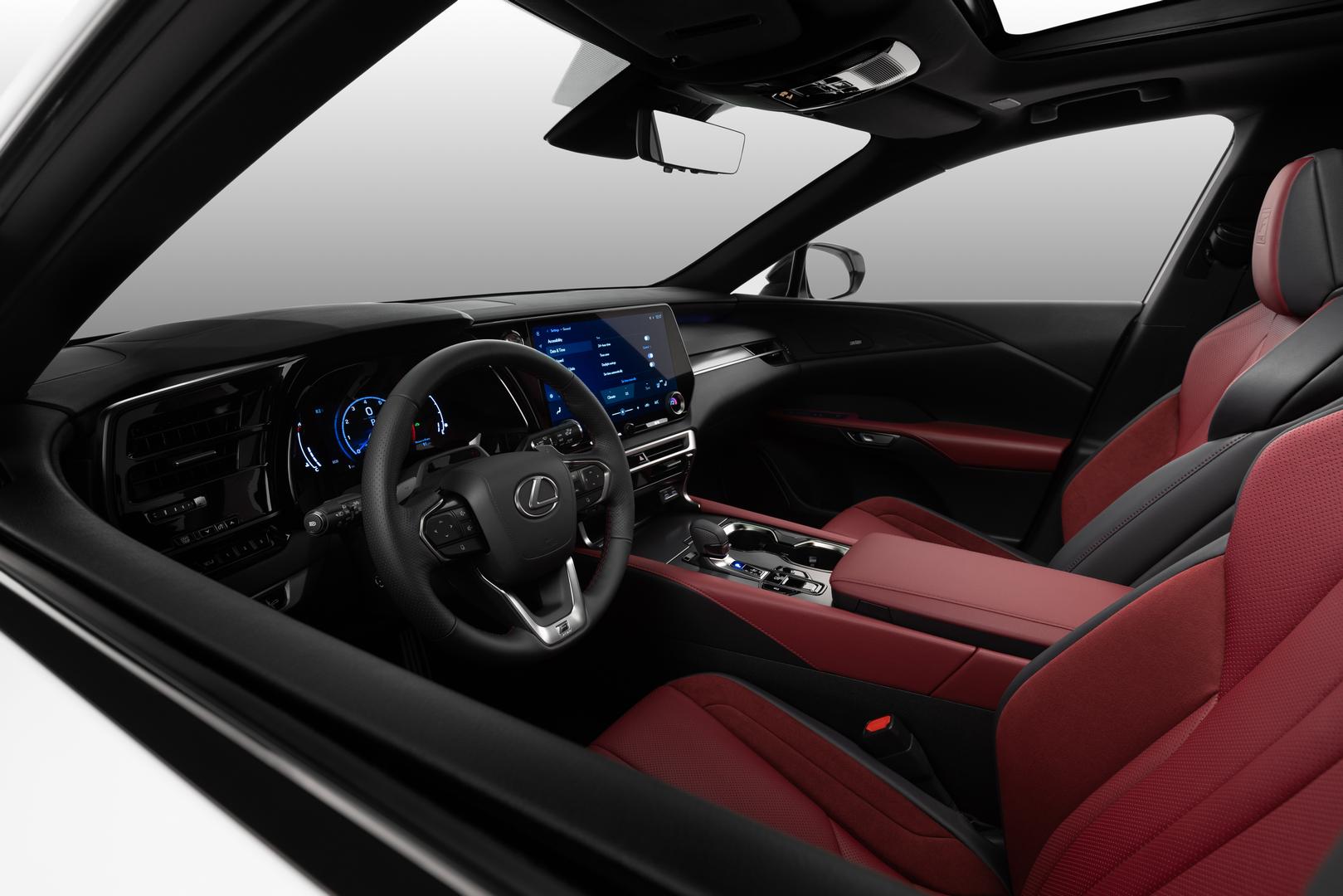 2023 Lexus RX cabin