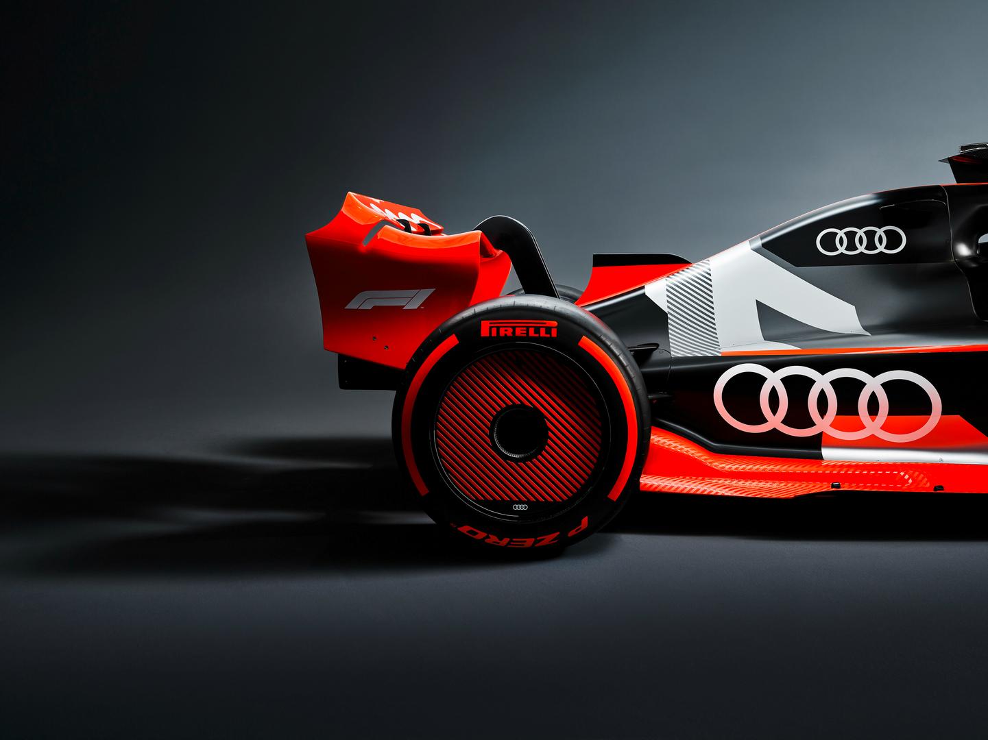 Audi F1 Car wheels