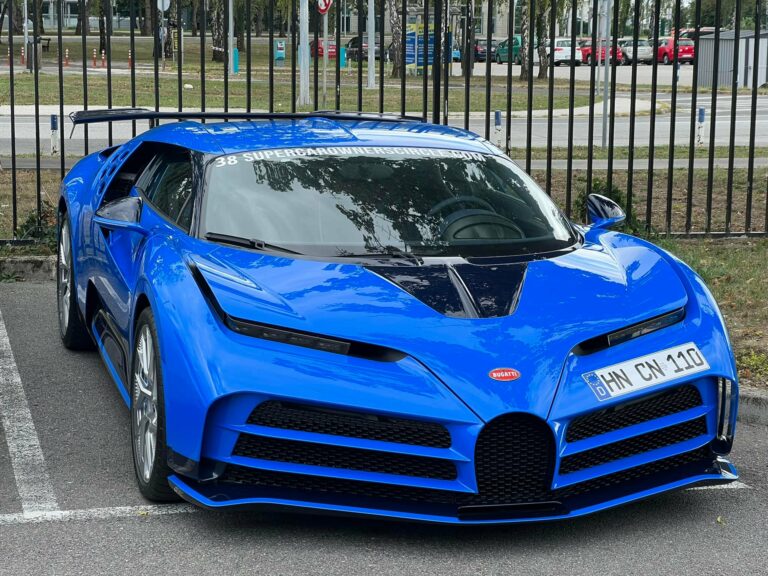 Expensive Spot: $9 Million Bugatti Centodieci Makes Rare Street ...