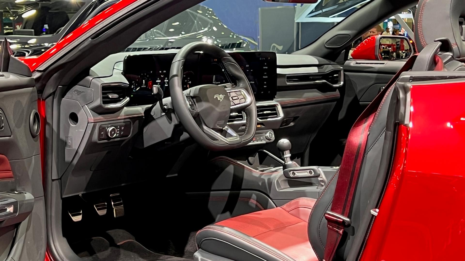 2024 Ford Mustang GT Convertible interior