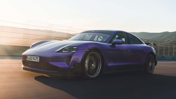 2025 porsche taycan turbo gt