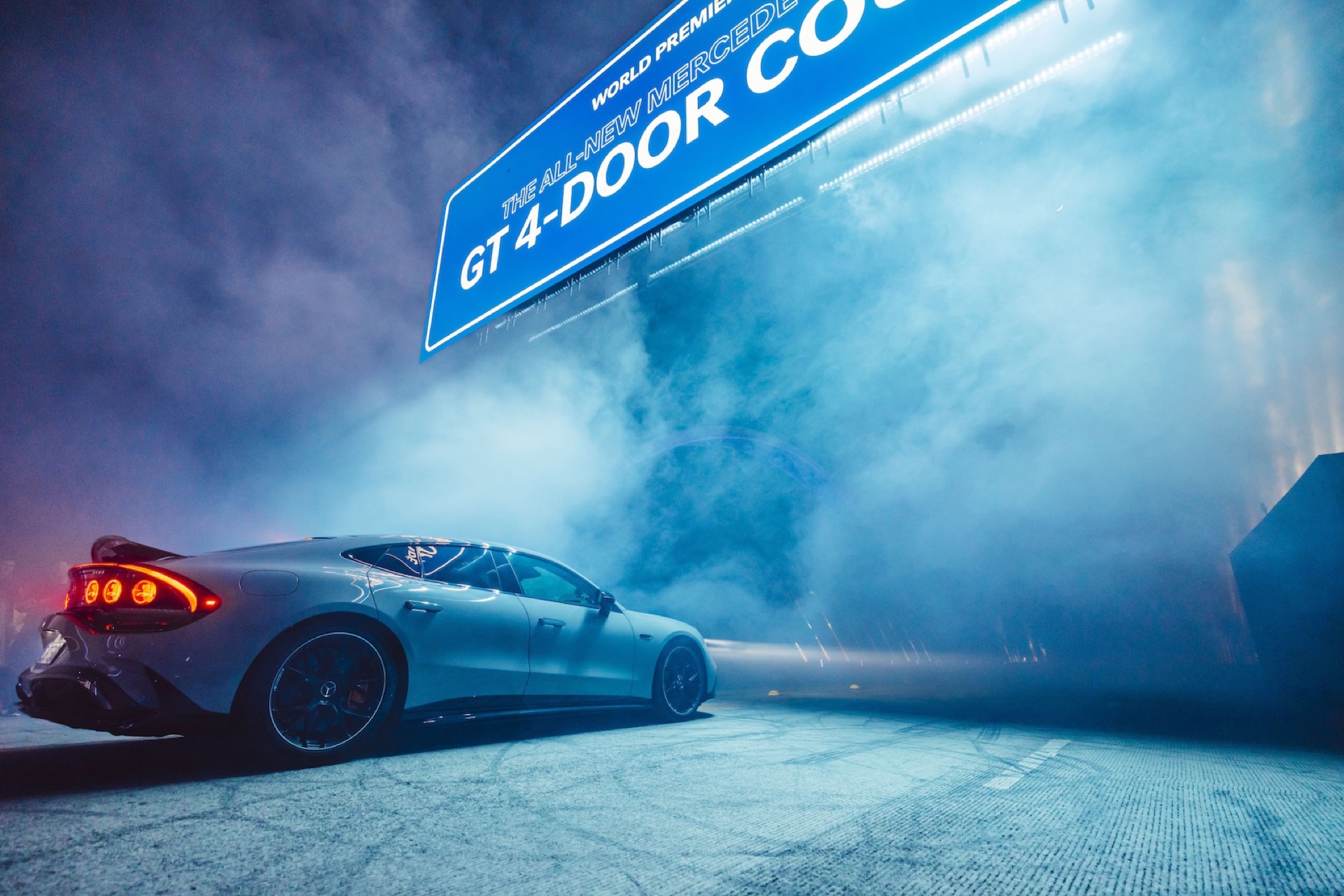 World premiere: Mercedes-AMG GT 4-Door EV 29 AMG GT Vierturer 8